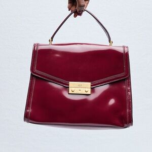 Tory Burch Patent Juliette‎ Top Handle Bag Condition